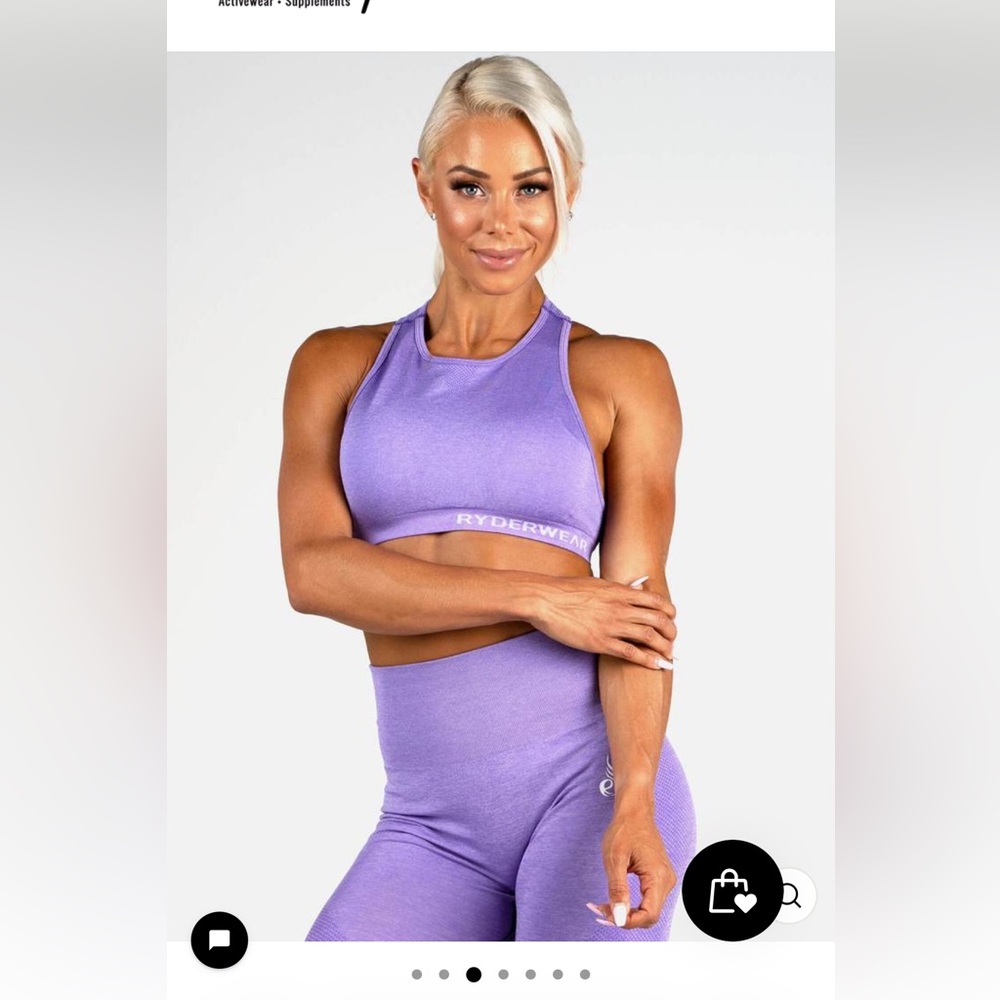 Ryderwear purple Activewear Set